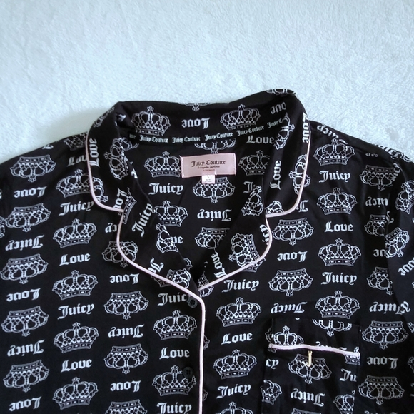 Juicy🍊 Couture "JC Love❤️ Crowns"👑 Sleepwear😴 Set - NWT - Picture 4 of 16